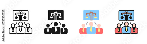 Representative Icon Pack In Multiple Styles