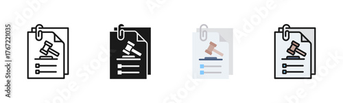 Obligation Icon Pack In Multiple Styles