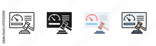 Claims Icon Pack In Multiple Styles