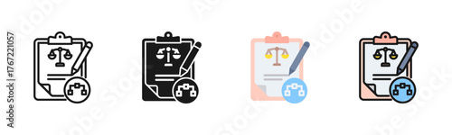 Drafting Icon Pack In Multiple Styles