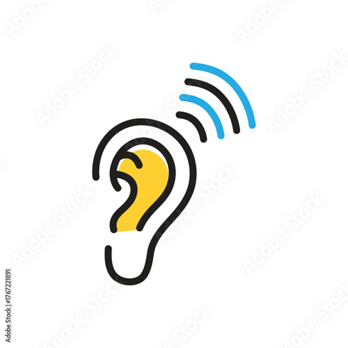 Multi color icon for heard