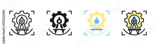 Precision Icon Pack In Multiple Styles