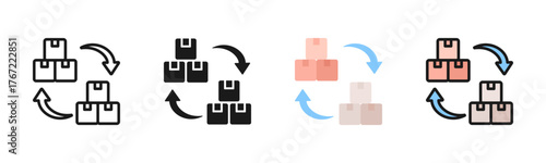 Replication Icon Pack In Multiple Styles