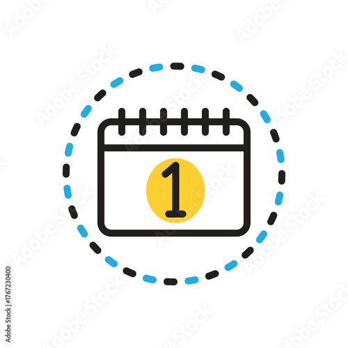 Multi color icon for meant