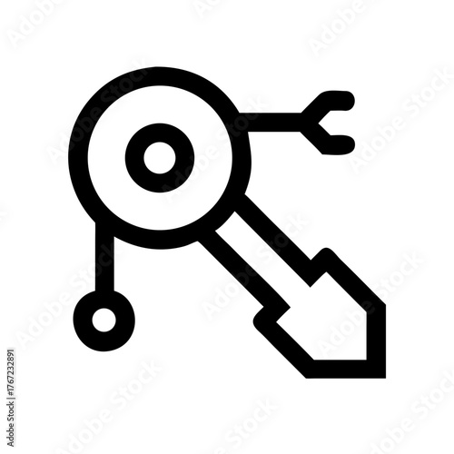 Crypto Key Security, Blockchain Access, Digital Encryption, Cryptocurrency Protection, Secure Transactions, Decentralized Finance, FinTech Technology Icon Set