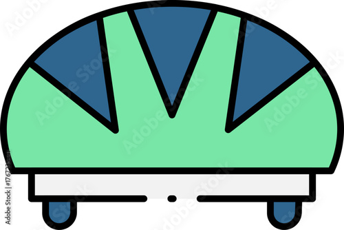 City Transport Rental Icon Set – Urban Mobility and Vehicle Sharing Flat Vector Illustration