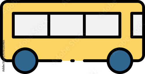 City Transport Rental Icon Set – Urban Mobility and Vehicle Sharing Flat Vector Illustration