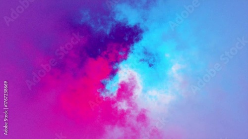 Vibrant abstract motion background video with dynamic pink blue and purple hues perfect for modern presentations or creative projects