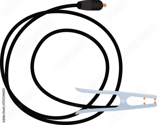 welding machines gas cutters components equipment metal welding cutting vector illustration