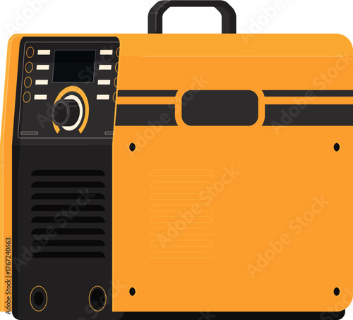 welding machines gas cutters components equipment metal welding cutting vector illustration