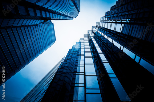 skyscrapers-from-low-angle-view