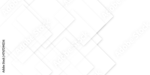 minimal white geometric overlapping rectangles background with soft shadows and clean modern abstract paper layer design.