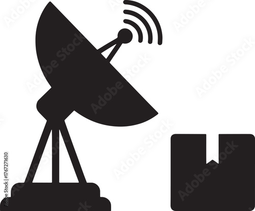 Satellite Dish Signal Antenna Communication Technology Broadcast Transmission Delivery