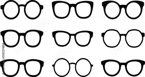 Trendy glasses collection offers a variety of stylish eyewear frames for vision correction and fashion accents