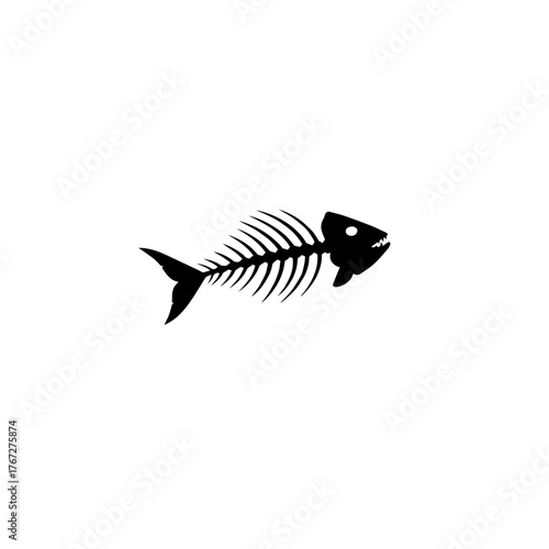 Fish Skeleton Icon