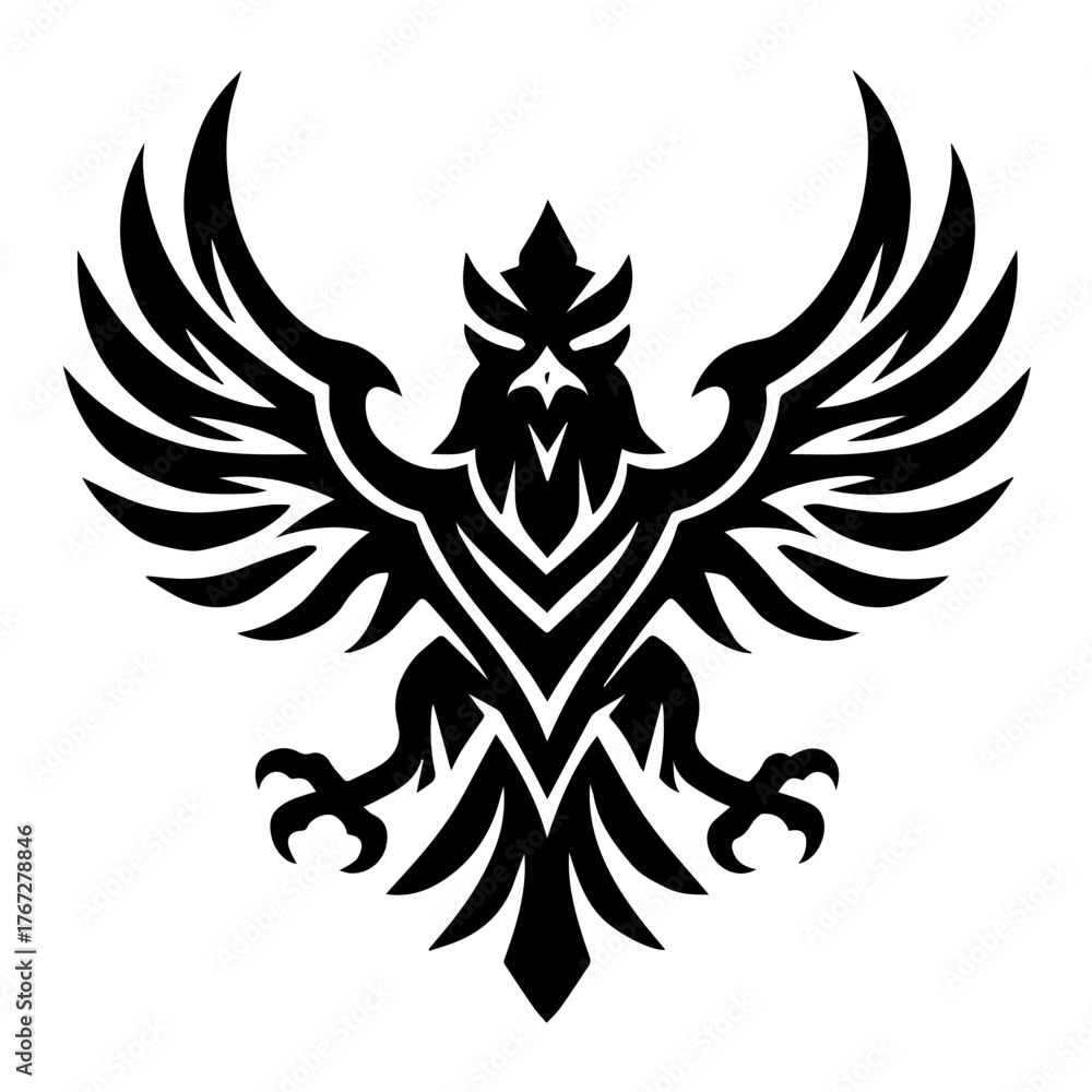 Fototapeta premium Garuda Tribal Majesty