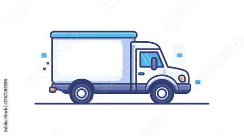 Graphic Illustration on White Background