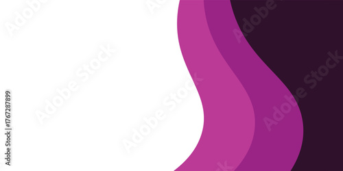 Pink wave artistic modern background with white space for text and message. template design. VECTOR BACKGROUND PATTERN