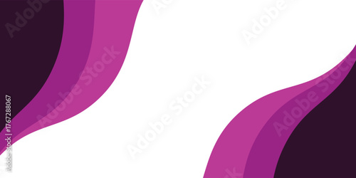 Pink wave artistic modern background with white space for text and message. template design. VECTOR BACKGROUND PATTERN