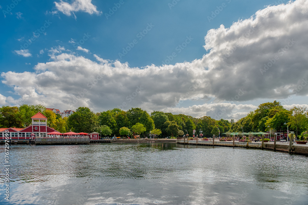 Fototapeta premium Jurgensby is a district of Flensburg, Schleswig-Holstein, Germany.