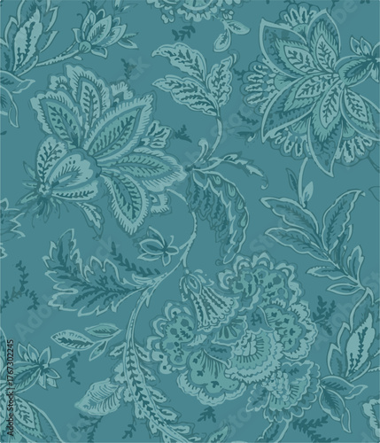 botanical floral, vector, seamless pattern , herbs and leaves ,big set, background with flowers