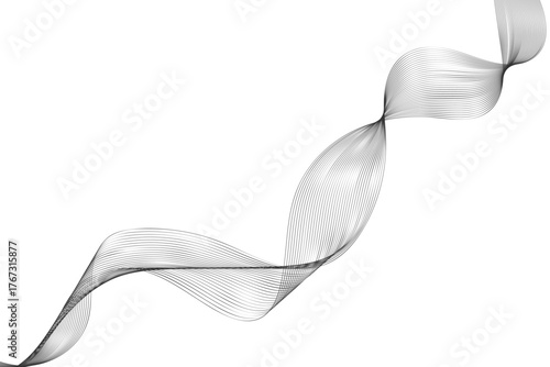 smoke on white background