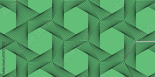 abstract red black stripe line. geometric triangle texture background. hexagon pattern. retro styled concept, Vector illustration.