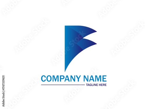 Free Download F abstract logo design - GFXLoad