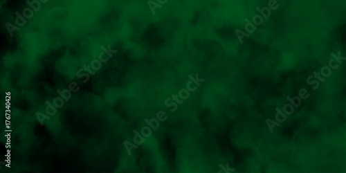 Green steam on a black background. Green Fog Blaster. Green smoke texture on black background. Grunge colorful distressed texture background wallpaper .

