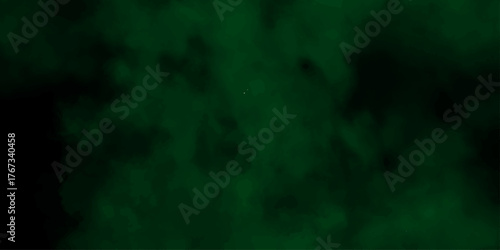 Green steam on a black background. Green Fog Blaster. Green smoke texture on black background. Grunge colorful distressed texture background wallpaper .

