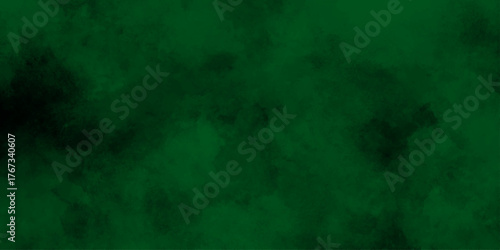 Green steam on a black background. Green Fog Blaster. Green smoke texture on black background. Grunge colorful distressed texture background wallpaper .

