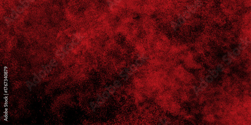 Red grunge background. Black red abstract background. Grunge background with copy space for design. abstract illustration paint background bg texture wallpaper art frame .

