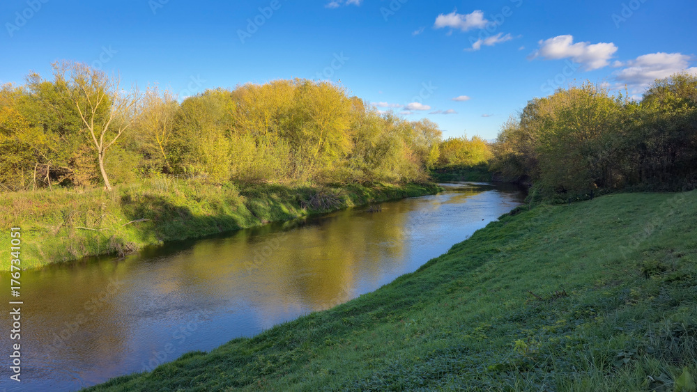 Fototapeta premium Kryłów and surrounding area. Autumn.