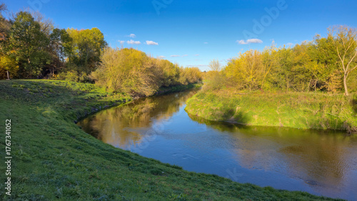 Kryłów and surrounding area. Autumn.