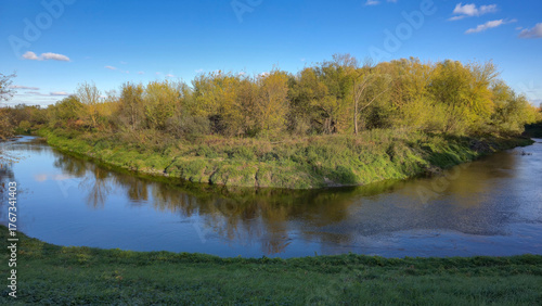 Kryłów and surrounding area. Autumn.
