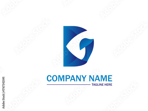 G abstract logo design