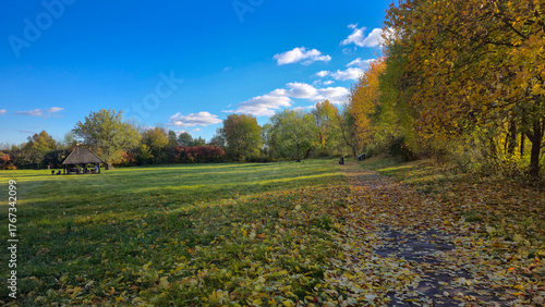 Kryłów and surrounding area. Autumn.