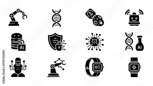 Innovative Digital Concepts Integrating Artificial Intelligence, Biotechnology, and Cybersecurity for Progressive Solutions