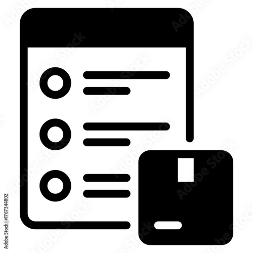 Mobile Quiz and Flashcard Icon