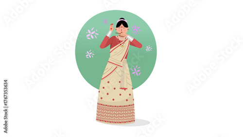 WOMEN PLAYING gogona ASSAMESE BIHU