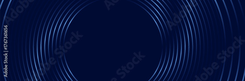 abstract dark background with glowing lines circles
