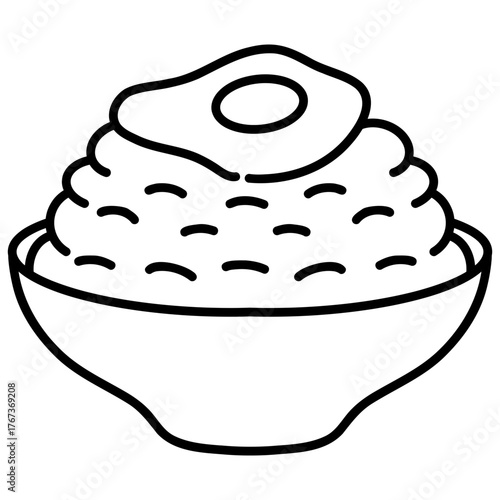 Rice Bowl with Fried Egg