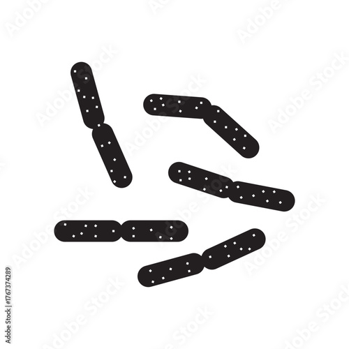 Lactobacillus casei glyph icon