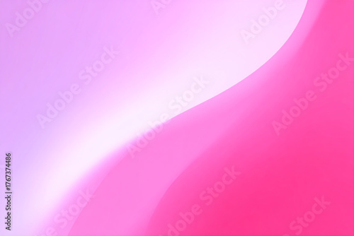 A pink gradient with smooth curves background