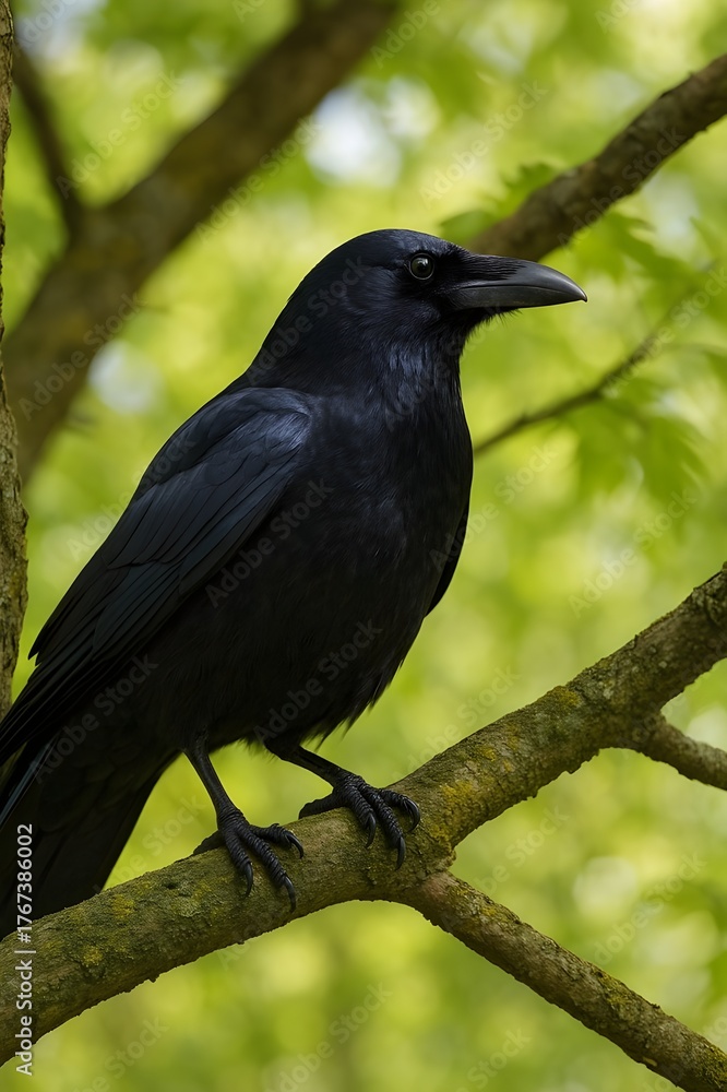 Fototapeta premium black capped kingfisher