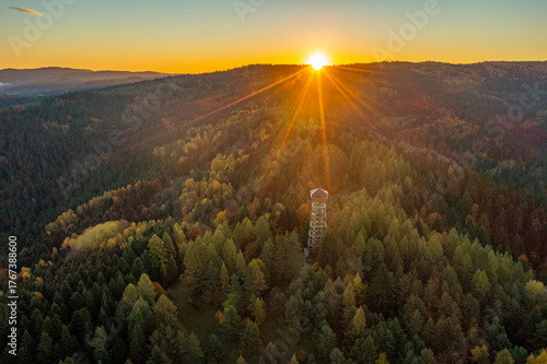 Wieża Malnik, Muszyna, Małopolska, EU, Poland 