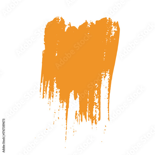 brown tea shade ink paint brush stroke