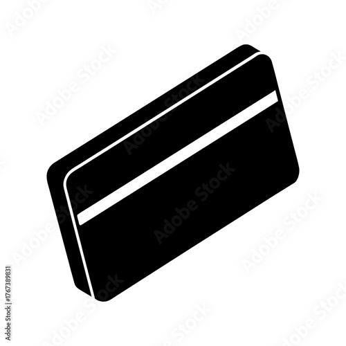 Contactless Credit Card Icon — Flat Payment Technology Graphic.
