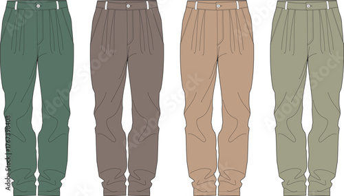 Varied Pants Collection Explore Stylish Trousers in a Range of Colors for Modern Fashion