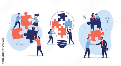 Teamwork and Collaboration in Business Building Blocks.